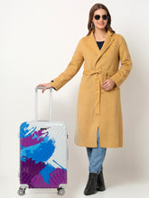 Load image into Gallery viewer, Abstract Printed Hard Trolley Bag
