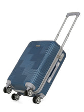 Load image into Gallery viewer, Textured Hard-Sided 360-Degree Rotation Cabin Trolley Bag- 55 CM
