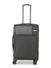 Load image into Gallery viewer, Teakwood Grey Soft Sided Trolley Bag
