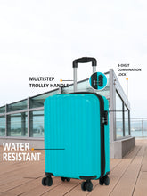 Load image into Gallery viewer, Unisex Textured Hard Sided Cabin Size Trolley Bag
