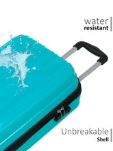 Load image into Gallery viewer, Unisex Textured Hard Sided Cabin Size Trolley Bag
