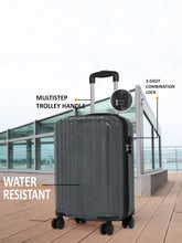 Load image into Gallery viewer, Unisex Textured Hard Sided Cabin Size Trolley Bag
