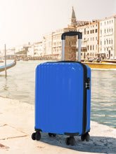 Load image into Gallery viewer, Unisex Textured Hard Sided Cabin Size Trolley Bag
