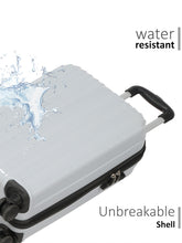 Load image into Gallery viewer, Unisex Textured Hard Sided Cabin Size Trolley Bag
