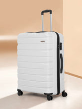 Load image into Gallery viewer, Teakwood Travel Trolley Luggage Set of 5 with 360° Dual Spinner Wheels, Unbreakable Hard Shell Body, Scratch-Resistant Finish, Side Combination Lock, Heavy-Duty Smooth Zippers, Mesh Organizer &amp; Elastic Cross Straps – Multiple Colors
