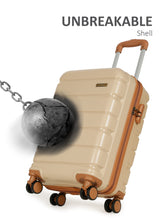 Load image into Gallery viewer, Unisex Solid Hard Sided Size Trolley Bag
