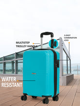 Load image into Gallery viewer, WHITEFIELD Aqua Green Hard-Sided Cabin-Sized Trolley Bag 32L
