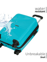 Load image into Gallery viewer, WHITEFIELD Aqua Green Hard-Sided Cabin-Sized Trolley Bag 32L
