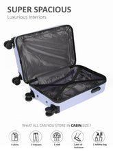 Load image into Gallery viewer, WHITEFIELD Aqua Green Hard-Sided Cabin-Sized Trolley Bag 32L
