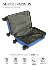 Load image into Gallery viewer, WHITEFIELD Aqua Green Hard-Sided Cabin-Sized Trolley Bag 32L
