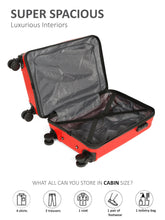 Load image into Gallery viewer, WHITEFIELD Aqua Green Hard-Sided Cabin-Sized Trolley Bag 32L
