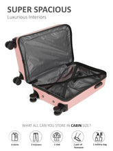 Load image into Gallery viewer, WHITEFIELD Aqua Green Hard-Sided Cabin-Sized Trolley Bag 32L
