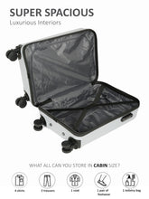 Load image into Gallery viewer, WHITEFIELD Aqua Green Hard-Sided Cabin-Sized Trolley Bag 32L
