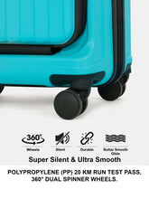 Load image into Gallery viewer, Teakwood XYLO Premium Hard Case Cabin Suitcase for Travel
