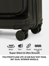 Load image into Gallery viewer, Teakwood XYLO Premium Hard Case Cabin Suitcase for Travel
