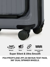 Load image into Gallery viewer, Teakwood XYLO Premium Hard Case Cabin Suitcase for Travel
