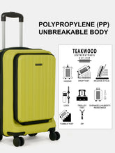 Load image into Gallery viewer, Teakwood XYLO Premium Hard Case Cabin Suitcase for Travel
