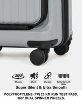 Load image into Gallery viewer, Teakwood XYLO Premium Hard Case Cabin Suitcase for Travel
