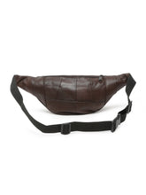 Load image into Gallery viewer, Teakwood Genuine Leather Brown Waist Pouch
