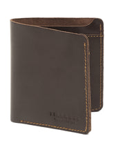 Load image into Gallery viewer, Teakwood Genuine Leather Men Brown Bi-Fold Wallet
