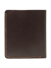 Load image into Gallery viewer, Teakwood Genuine Leather Men Brown Bi-Fold Wallet
