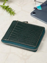 Load image into Gallery viewer, Men&#39;s  Croco Leather Two Fold Wallet
