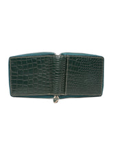 Load image into Gallery viewer, Men&#39;s  Croco Leather Two Fold Wallet
