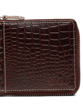 Load image into Gallery viewer, Men&#39;s  Croco Leather Two Fold Wallet
