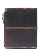 Load image into Gallery viewer, TEAKWOOD LEATHER MEN BROWN GENUINE LEATHER TWO FOLD WALLET
