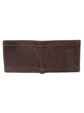 Load image into Gallery viewer, Teakwood Leathers men brown RFID Protected two fold wallet
