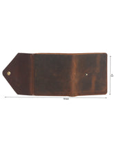 Load image into Gallery viewer, Teakwood Leather Men&#39;s Brown Envelope Wallet
