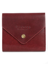 Load image into Gallery viewer, Teakwood Leather Men's Maroon Envelope Wallet
