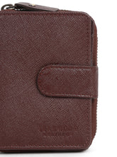Load image into Gallery viewer, Teakwood Leather Men&#39;s Maroon Textured Wallet
