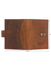 Load image into Gallery viewer, Leather Unisex Brown Card Holder
