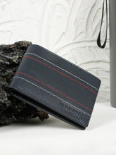 Load image into Gallery viewer, Men's Brown Leather Two-Fold Wallet
