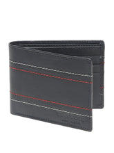 Load image into Gallery viewer, Men's Brown Leather Two-Fold Wallet
