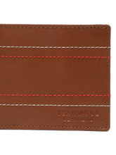 Load image into Gallery viewer, Men's Brown Leather Two-Fold Wallet
