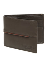 Load image into Gallery viewer, Men’s Classic Bi-Fold Design Brown Leather Wallet

