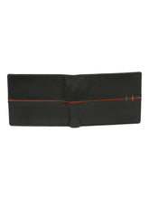 Load image into Gallery viewer, Men's Leather Two-Fold Wallet With Contrasting  Piping
