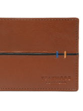 Load image into Gallery viewer, Men's Leather Two-Fold Wallet With Contrasting  Piping
