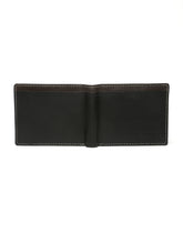 Load image into Gallery viewer, Men’s Two-Fold  Leather Wallet With Contrast Strap
