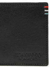 Load image into Gallery viewer, Men's Leather Wallet with Multi-Color Stitch Detailing
