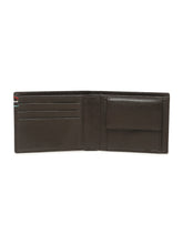 Load image into Gallery viewer, Men's Leather Wallet with Multi-Color Stitch Detailing
