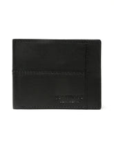 Load image into Gallery viewer, Men’s Dual-Texture Paneling Bifold Leather Wallet
