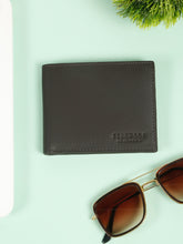 Load image into Gallery viewer, Men's Solid Leather Bi-Fold Wallet
