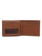 Load image into Gallery viewer, Men's Solid Leather Bi-Fold Wallet
