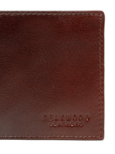 Load image into Gallery viewer, Men's Solid Leather Bi-Fold Wallet
