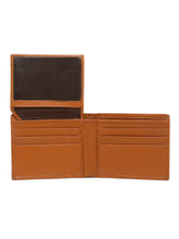 Load image into Gallery viewer, Men's Solid Leather Bi-Fold Wallet
