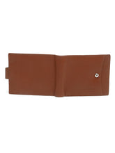 Load image into Gallery viewer, Men's  Leather Bi-Fold Wallet with Snap Button Closure
