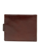 Load image into Gallery viewer, Men's  Leather Bi-Fold Wallet with Snap Button Closure
